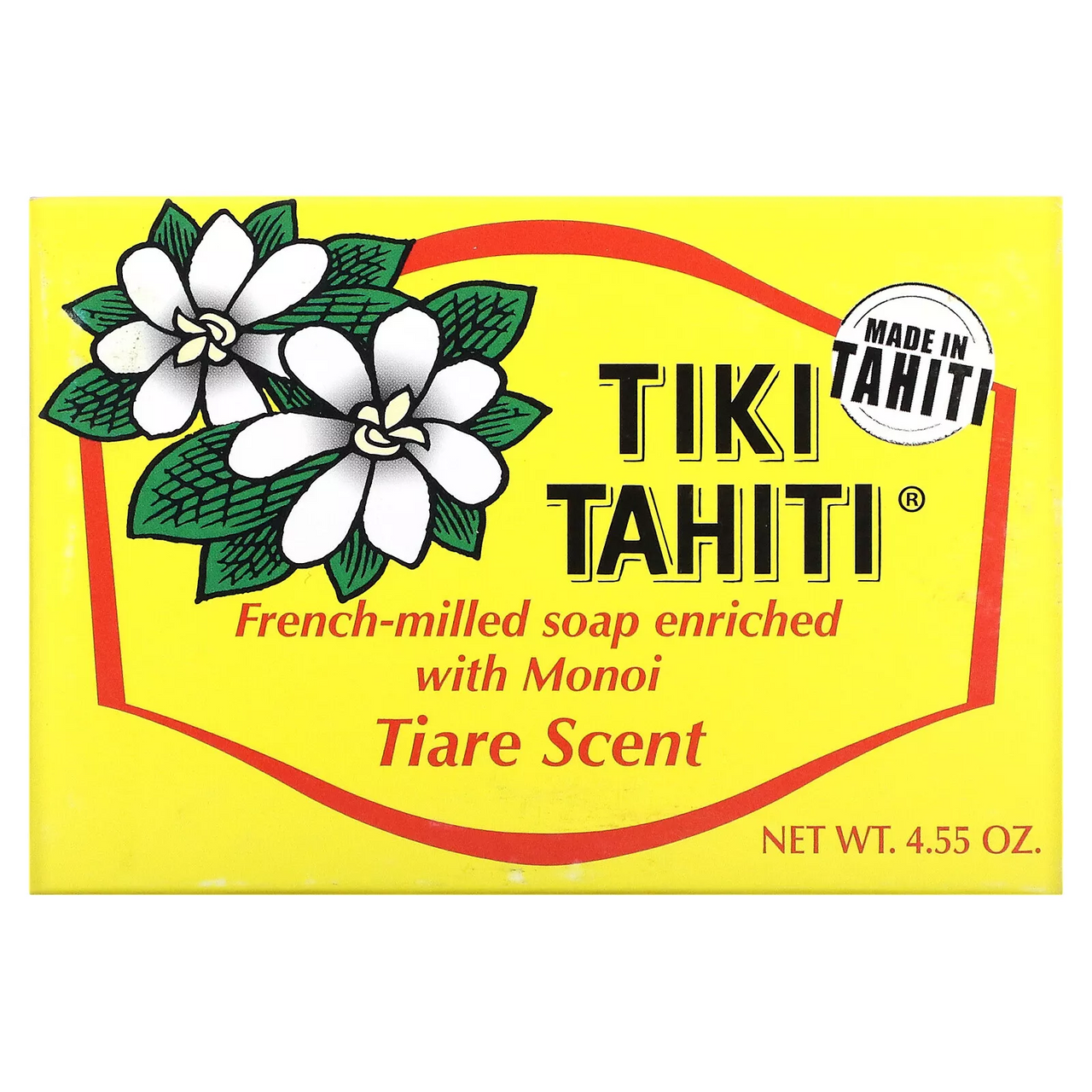 Monoi Tiare Tahiti Tiare Gardenia Toilet Soap - 4.6 Oz